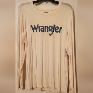 Wrangler long sleeve shirt NWT